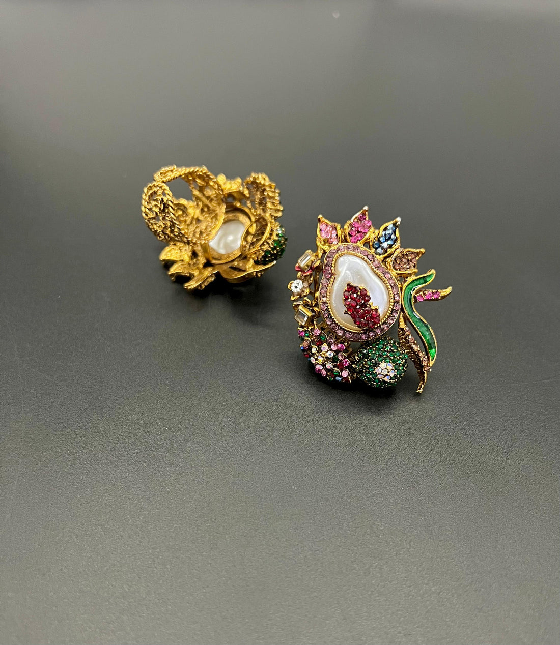 Gemstone Designer Adjustable Ring